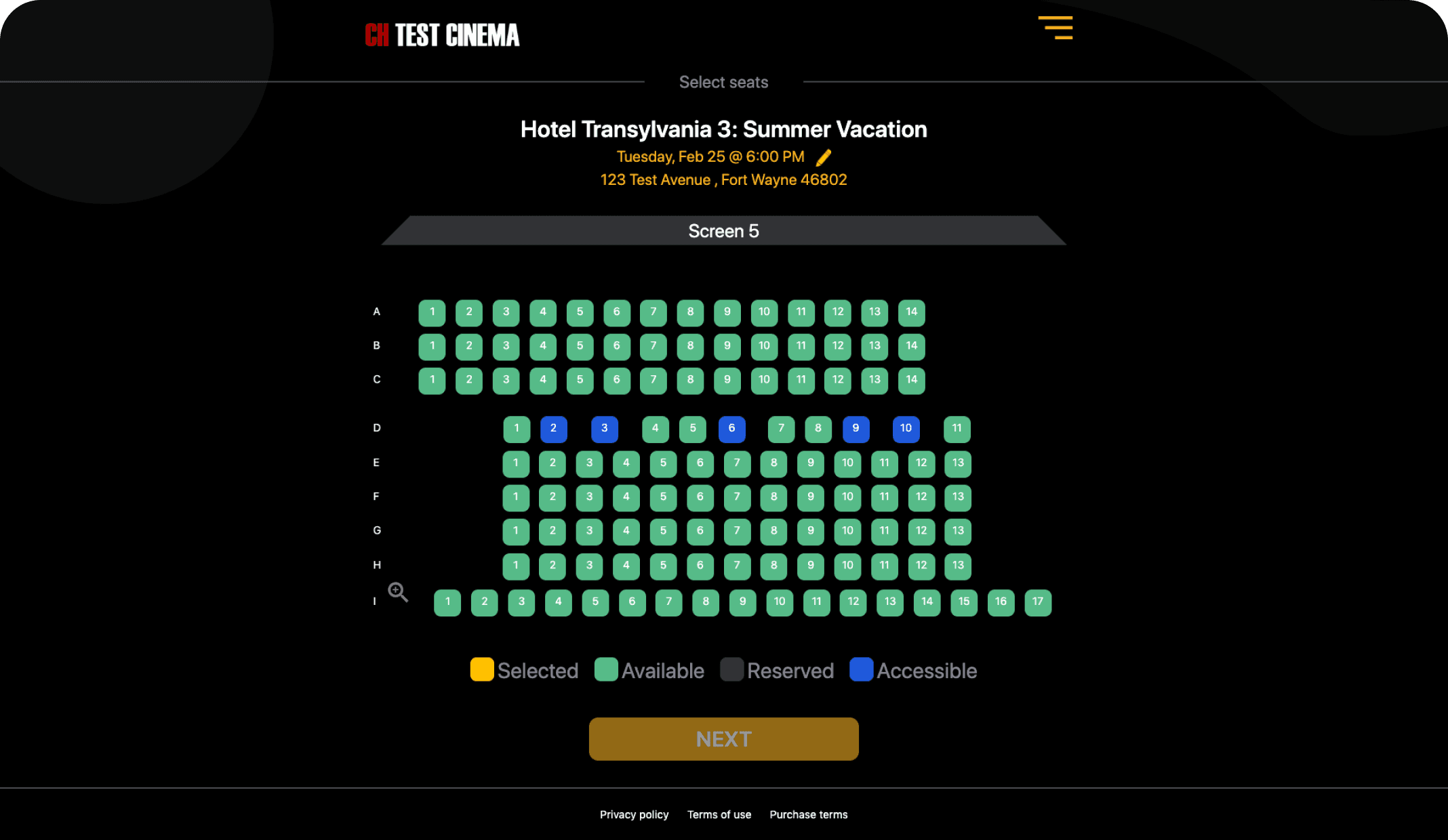 Tickets For The Show Banner